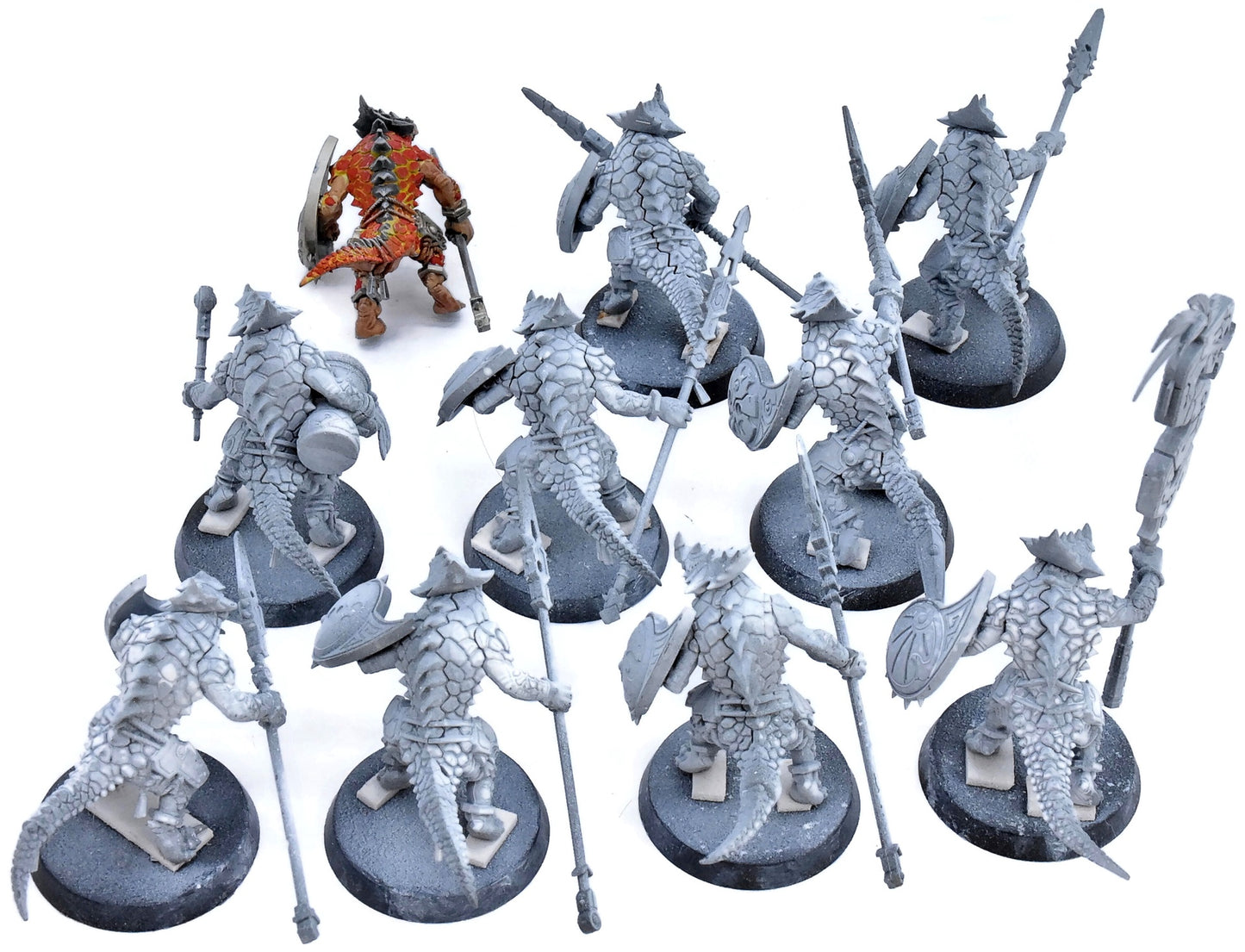 SERAPHON 10 Saurus Warriors #1 Warhammer Sigmar 4079
