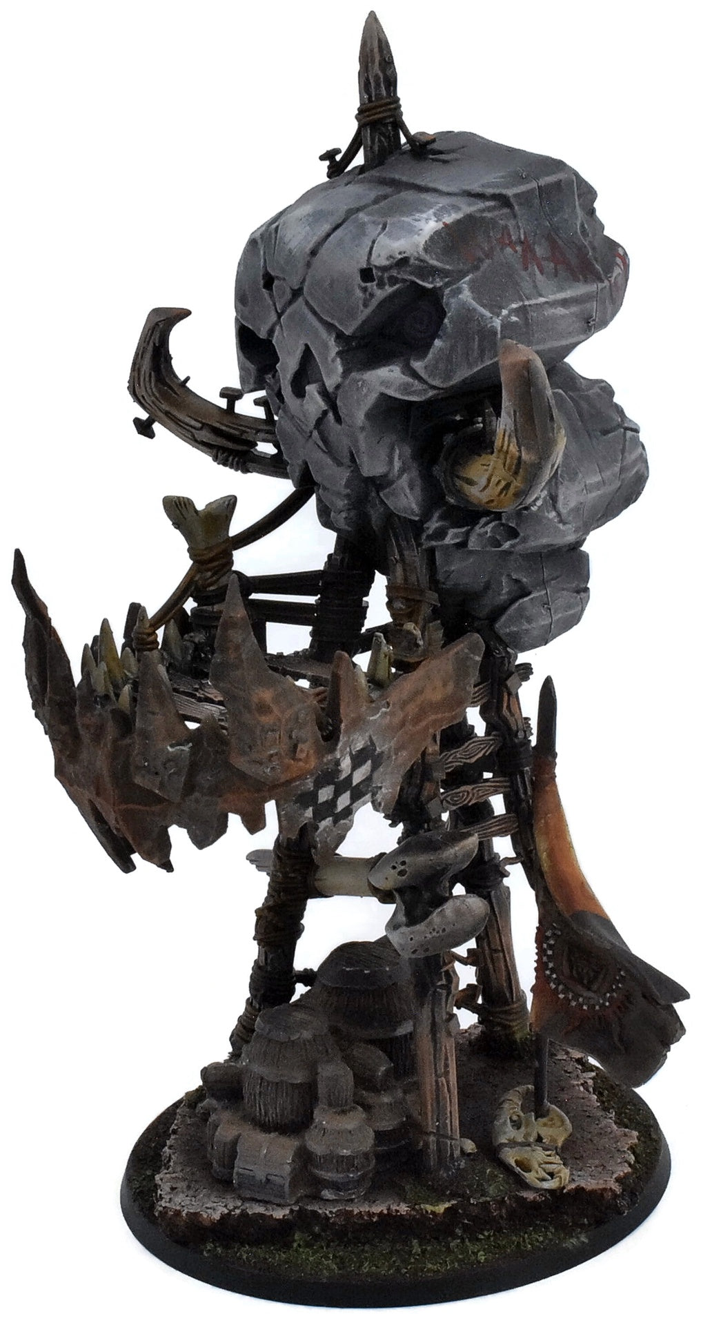 ORRUK WARCLANS Bossrokk Tower #1 PRO PAINTED Warhammer Sigmar 0533