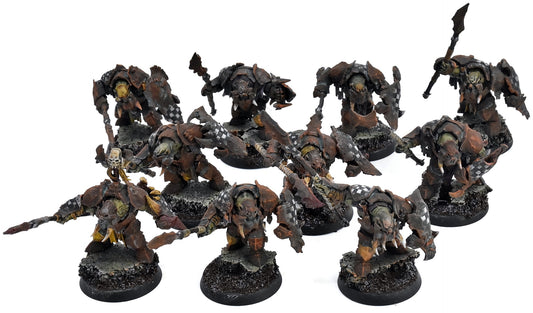 ORRUK WARCLANS 10 Ardboyz #1 PRO PAINTED Warhammer Sigmar 0540