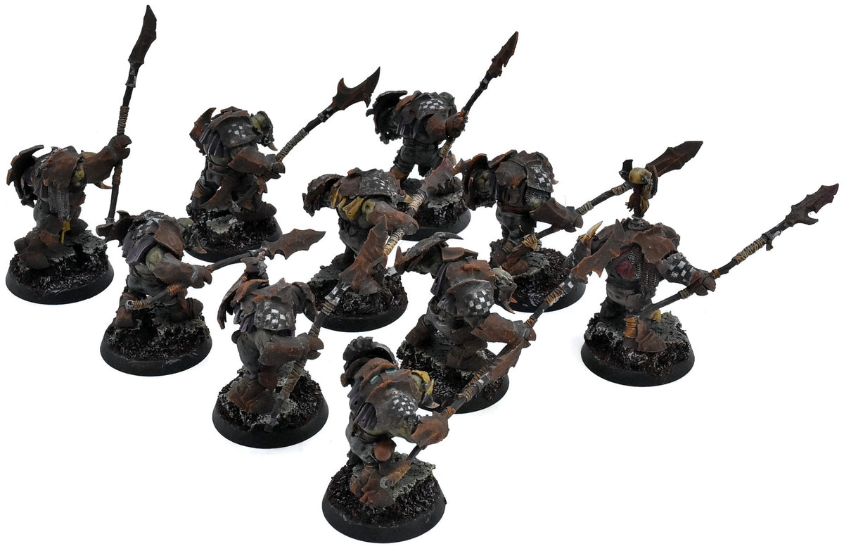 ORRUK WARCLANS 10 Ardboyz #1 PRO PAINTED Warhammer Sigmar 0540