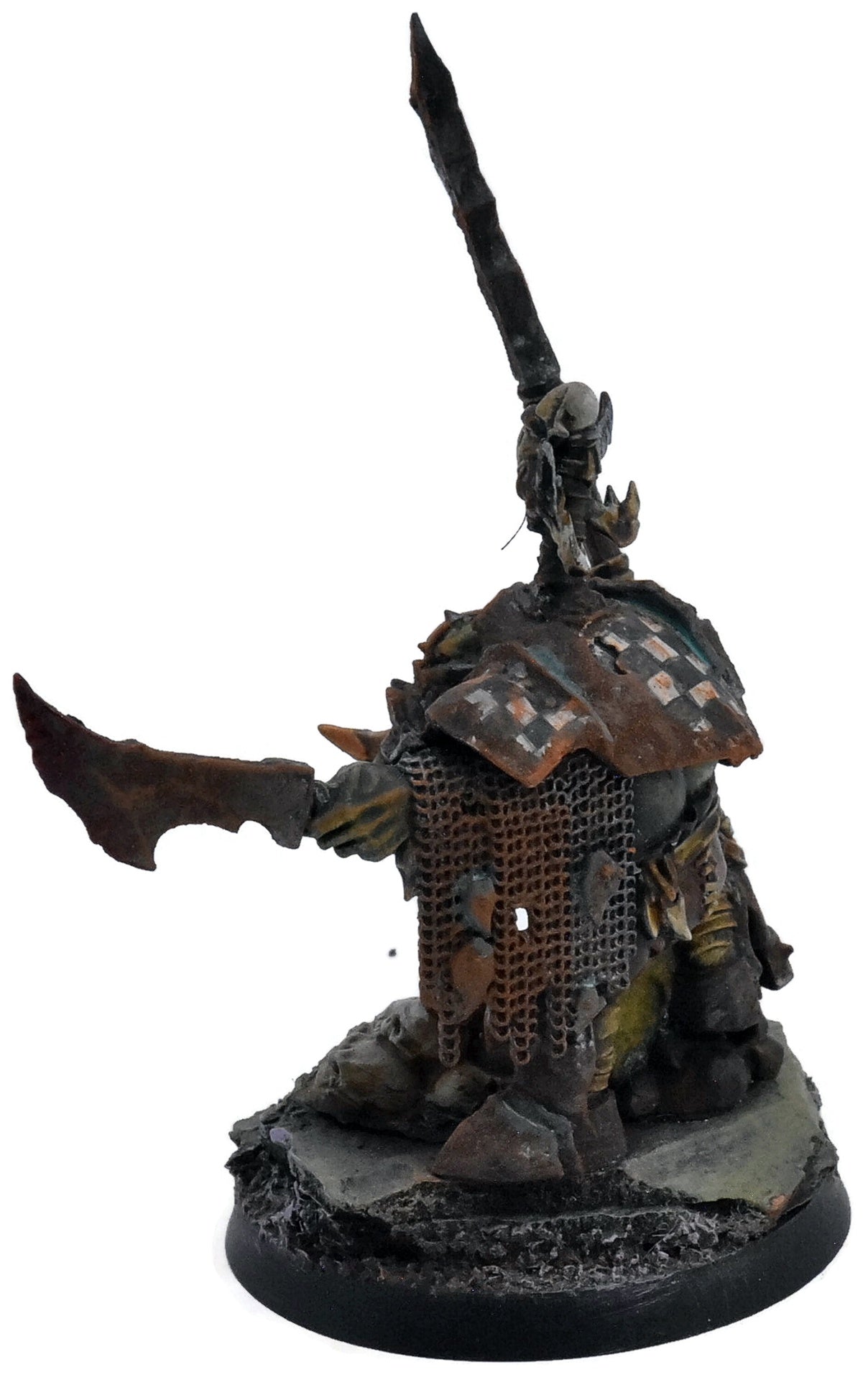 ORRUK WARCLANS Ardboy Big Boss #1 PRO PAINTED Warhammer Sigmar 0557