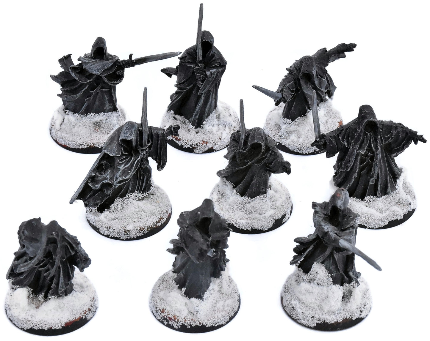 THE LORD OF THE RINGS 9 Nazgul #1 Middle Earth Strategy Battle Game 4123