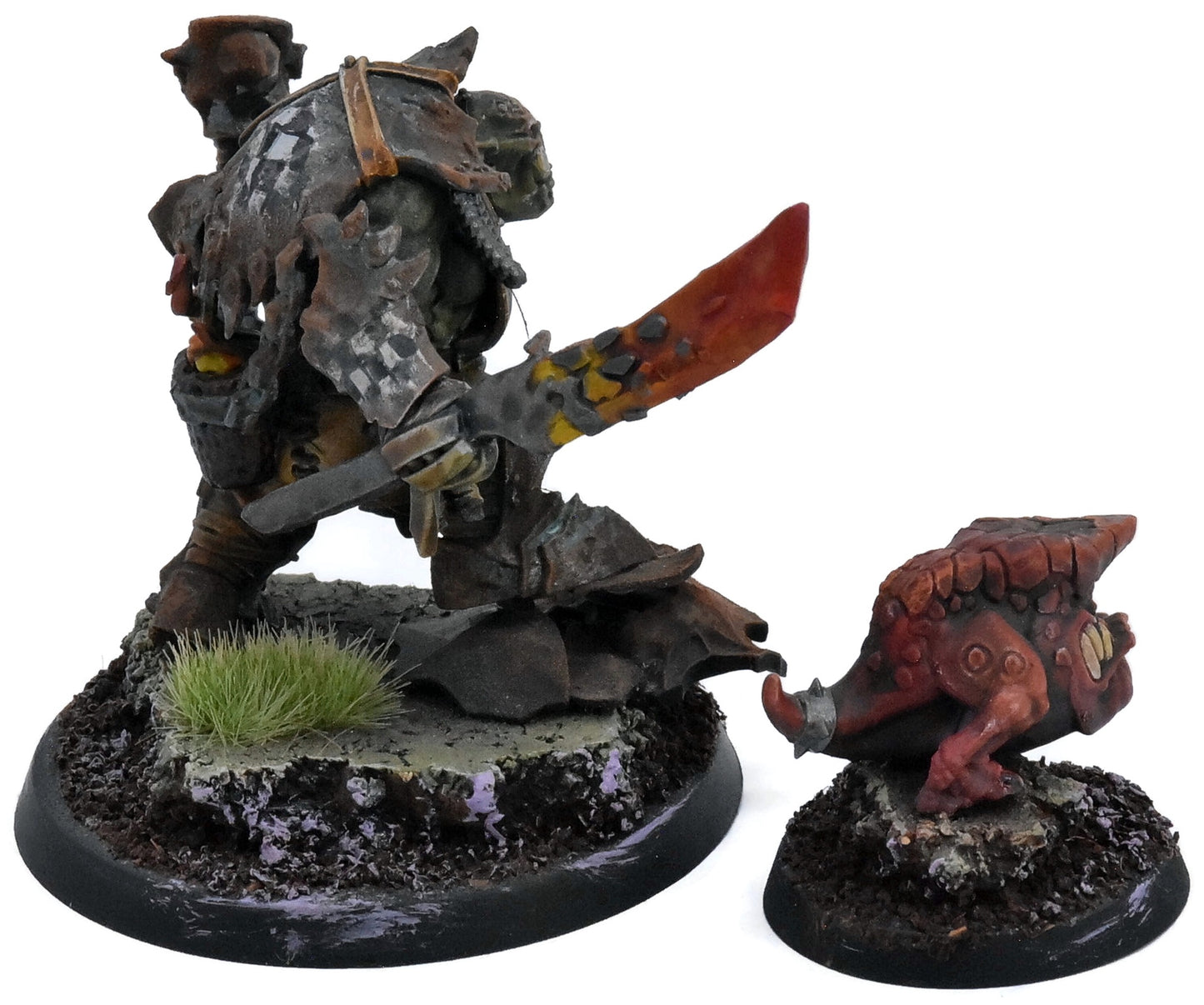 ORRUK WARCLANS Zoggrok Anvilsmasha #1 PRO PAINTED Warhammer Sigmar 0564
