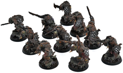 ORRUK WARCLANS 10 Ardboyz #2 PRO PAINTED Warhammer Sigmar 0595
