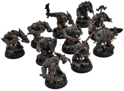 ORRUK WARCLANS 10 Ardboyz #2 PRO PAINTED Warhammer Sigmar 0595