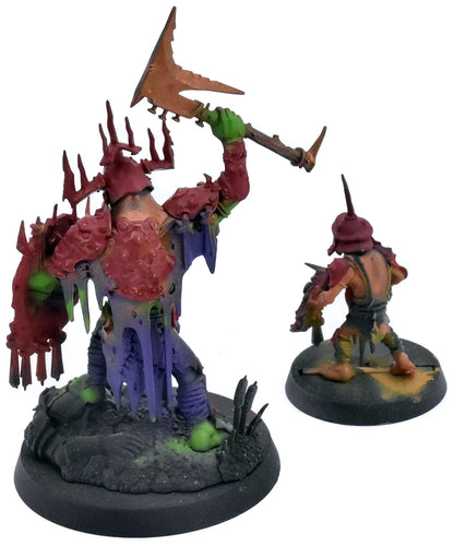 ORRUK WARCLANS Killaboss With Stab-Grot #2 Warhammer Sigmar 4208