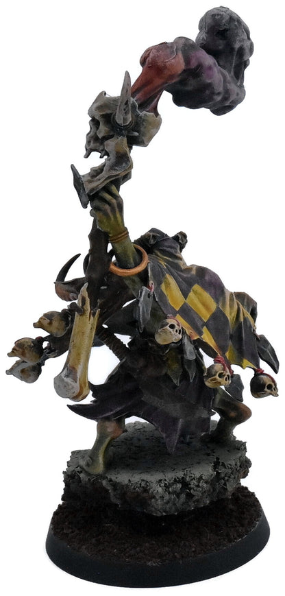 ORRUK WARCLANS Orruk Weirdnob Shaman #1 PRO PAINTED Warhammer Sigmar 0625