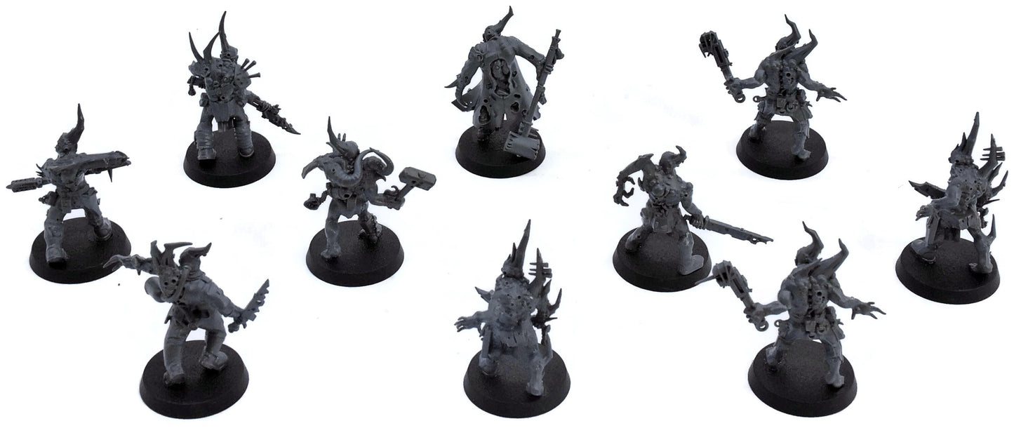 DEATH GUARD 10 Poxwalkers #1 Warhammer 40K 4307