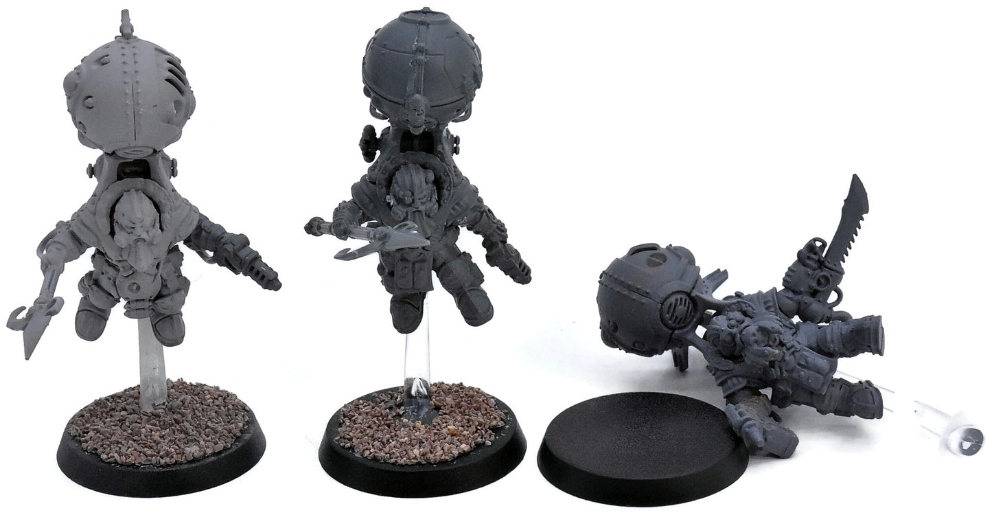 KHARADRON OVERLORDS 3 Endrinriggers #2 Warhammer Sigmar 0724