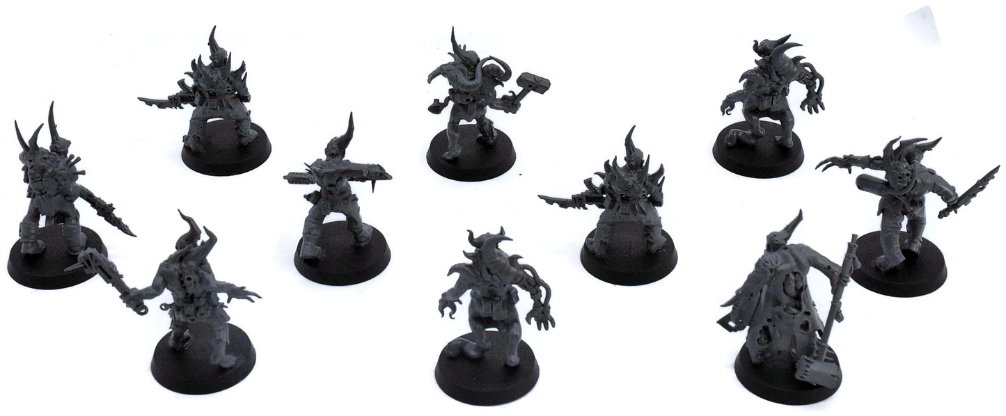 DEATH GUARD 10 Poxwalkers #2 Warhammer 40K 4345