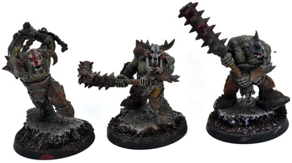 ORRUK WARCLANS 3 Weirdbrute Wrekkaz #1 PRO PAINTED Warhammer Sigmar 0854
