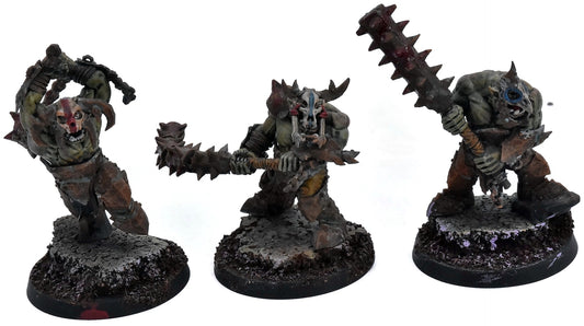 ORRUK WARCLANS 3 Weirdbrute Wrekkaz #1 PRO PAINTED Warhammer Sigmar 0854