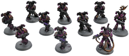 CHAOS SPACE MARINES 10 Emperors Children Tormentors #1 Warhammer 40K 4437