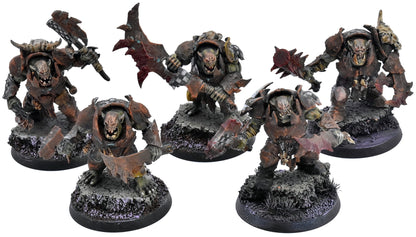 ORRUK WARCLANS 5 Orruk Brutes #2 PRO PAINTED Warhammer Sigmar 0878