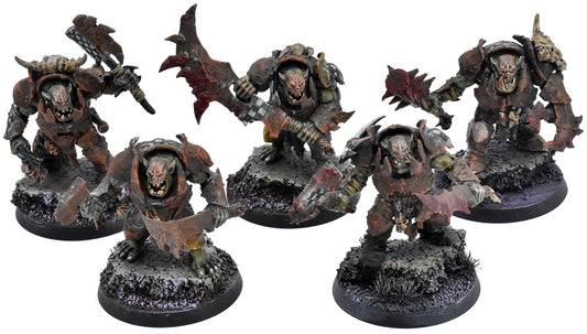 ORRUK WARCLANS 5 Orruk Brutes #2 PRO PAINTED Warhammer Sigmar 0878