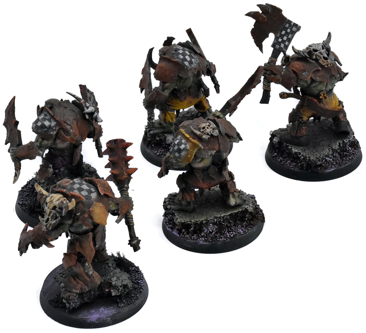 ORRUK WARCLANS 5 Orruk Brutes #2 PRO PAINTED Warhammer Sigmar 0878