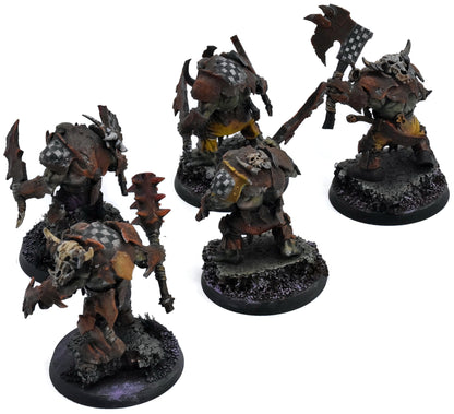 ORRUK WARCLANS 5 Orruk Brutes #2 PRO PAINTED Warhammer Sigmar 0878