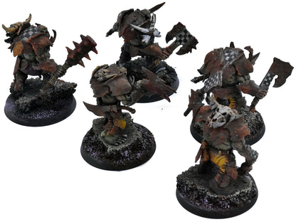 ORRUK WARCLANS 5 Orruk Brutes #2 PRO PAINTED Warhammer Sigmar 0878