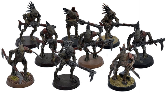 TAU EMPIRE 9 Kroot Carnivore Squad #1 Warhammer 40K 0908