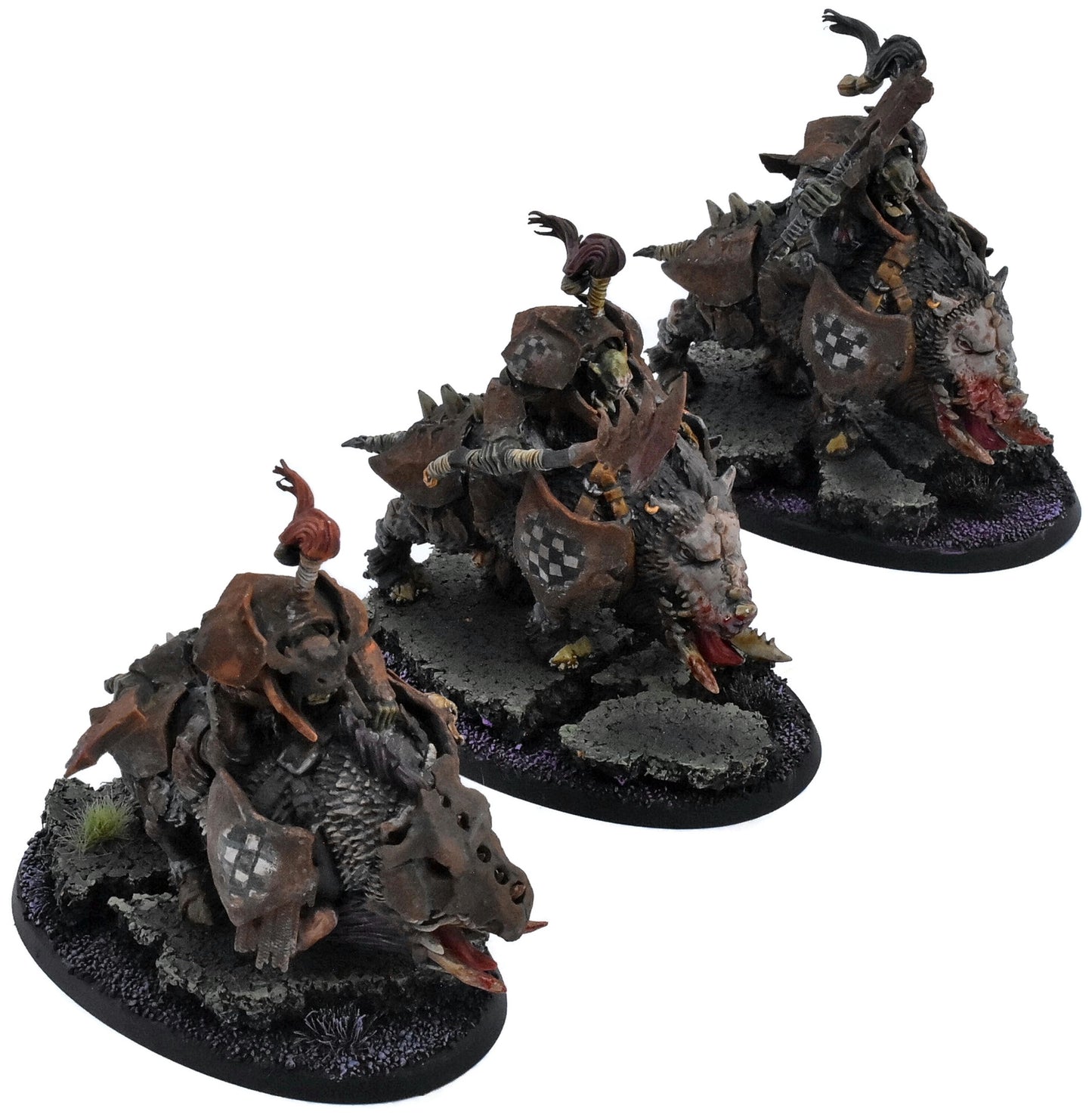 ORRUK WARCLANS 3 Gore Gruntas #1 PRO PAINTED Warhammer Sigmar 0922
