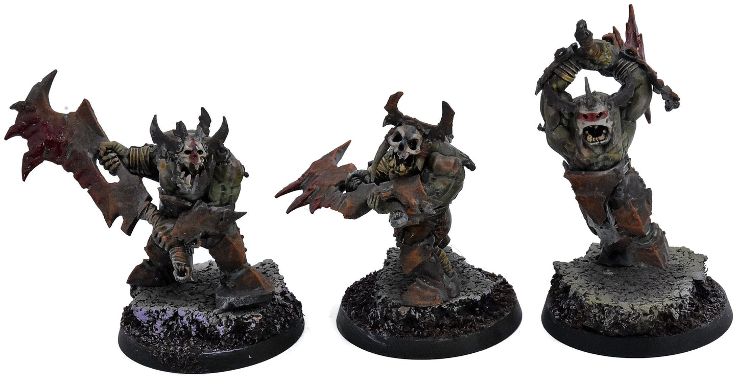 ORRUK WARCLANS 3 Brute Ragerz #1 PRO PAINTED Warhammer Sigmar 0984