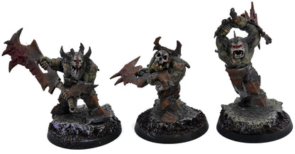 ORRUK WARCLANS 3 Brute Ragerz #1 PRO PAINTED Warhammer Sigmar 0984