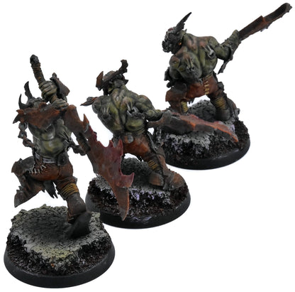 ORRUK WARCLANS 3 Brute Ragerz #1 PRO PAINTED Warhammer Sigmar 0984