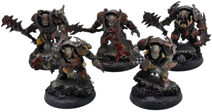 ORRUK WARCLANS 5 Orruk Brutes #4 PRO PAINTED Warhammer Sigmar 0991