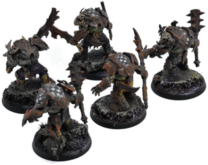 ORRUK WARCLANS 5 Orruk Brutes #4 PRO PAINTED Warhammer Sigmar 0991