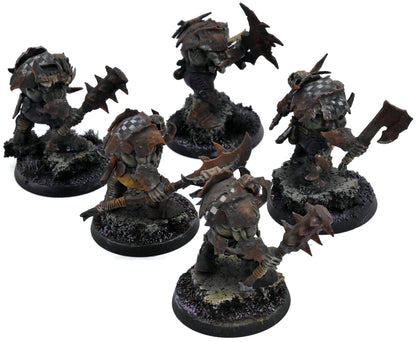 ORRUK WARCLANS 5 Orruk Brutes #4 PRO PAINTED Warhammer Sigmar 0991