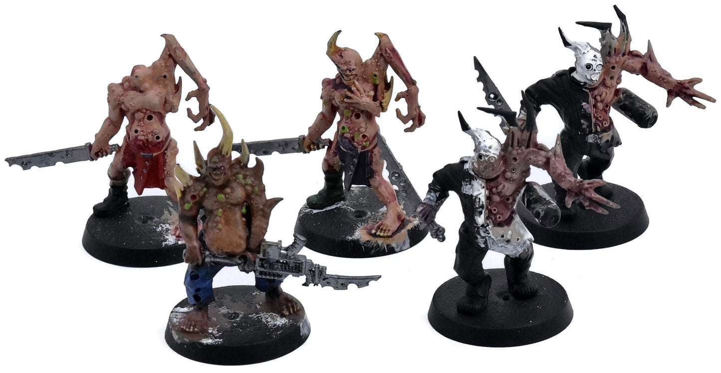 DEATH GUARD 5 Poxwalkers #1 Warhammer 40K 1059