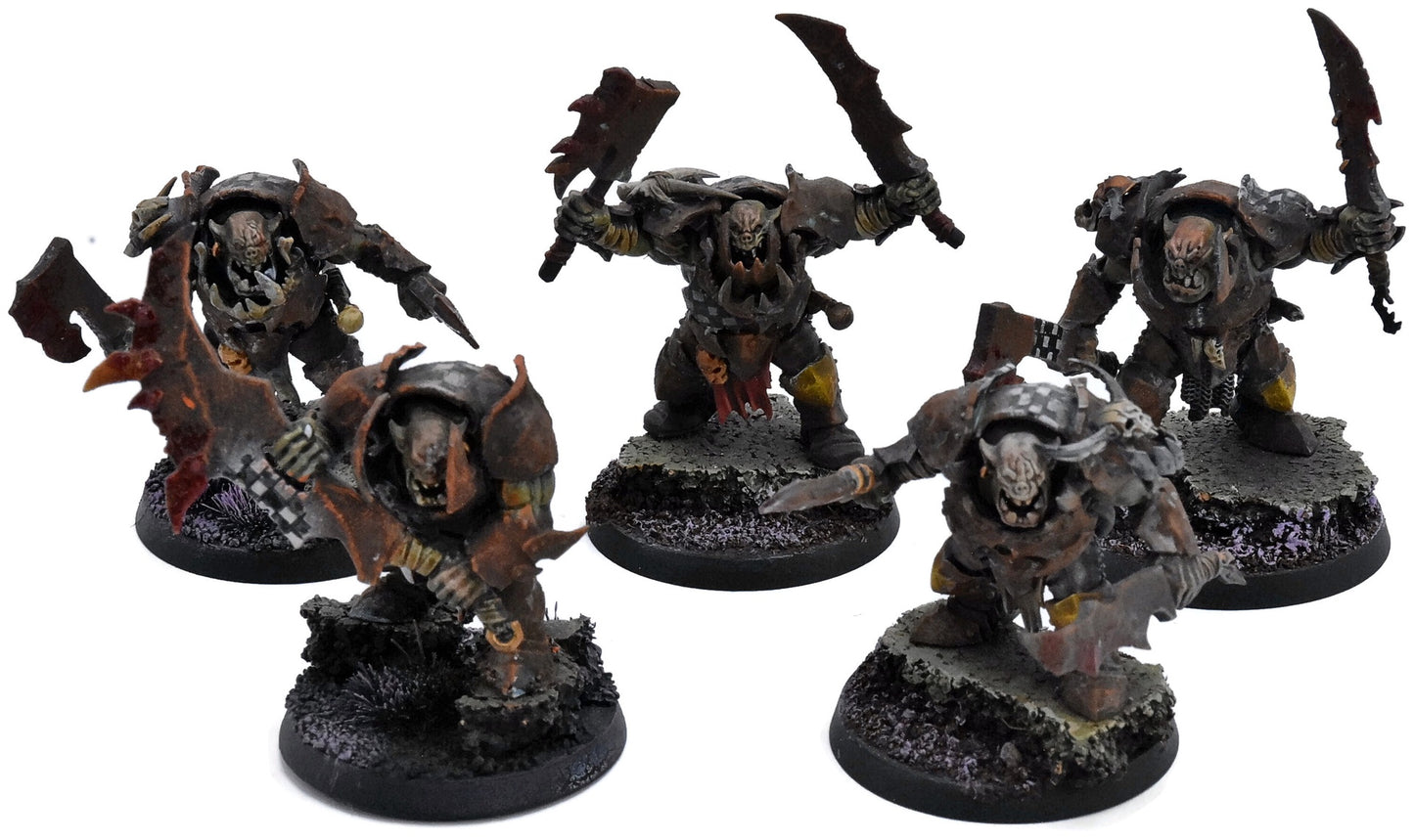 ORRUK WARCLANS 5 Orruk Brutes #1 PRO PAINTED Warhammer Sigmar 1066