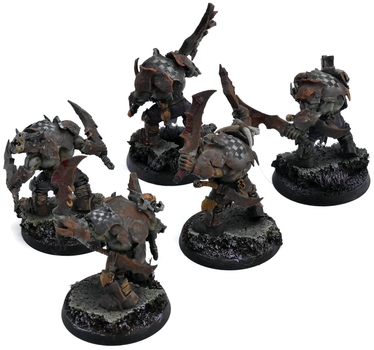 ORRUK WARCLANS 5 Orruk Brutes #1 PRO PAINTED Warhammer Sigmar 1066