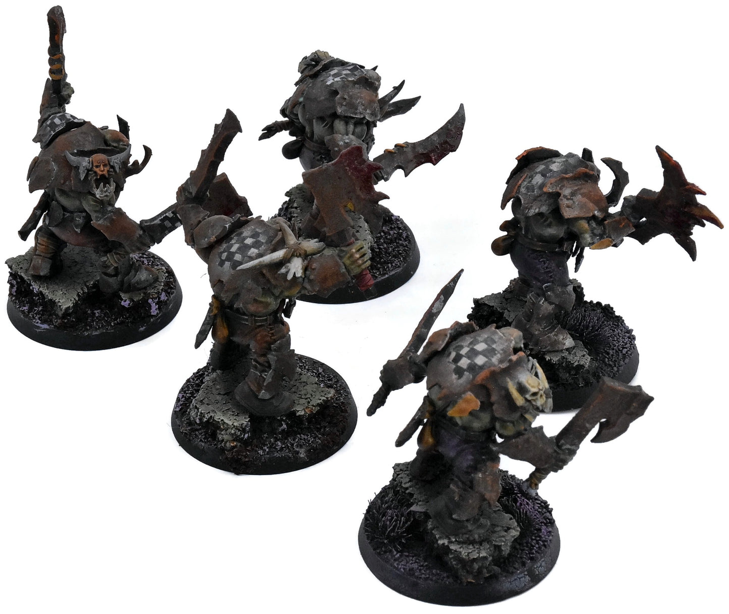ORRUK WARCLANS 5 Orruk Brutes #1 PRO PAINTED Warhammer Sigmar 1066