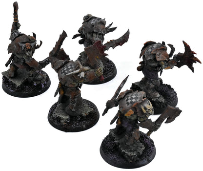 ORRUK WARCLANS 5 Orruk Brutes #1 PRO PAINTED Warhammer Sigmar 1066