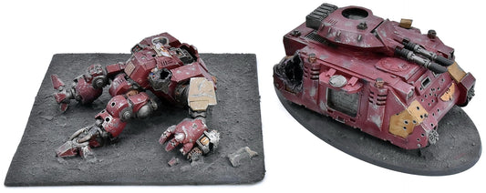 SCENERY & TERRAIN 2 Baal And Fallen Dreadnought Scenery #1 Warhammer 40K 4727