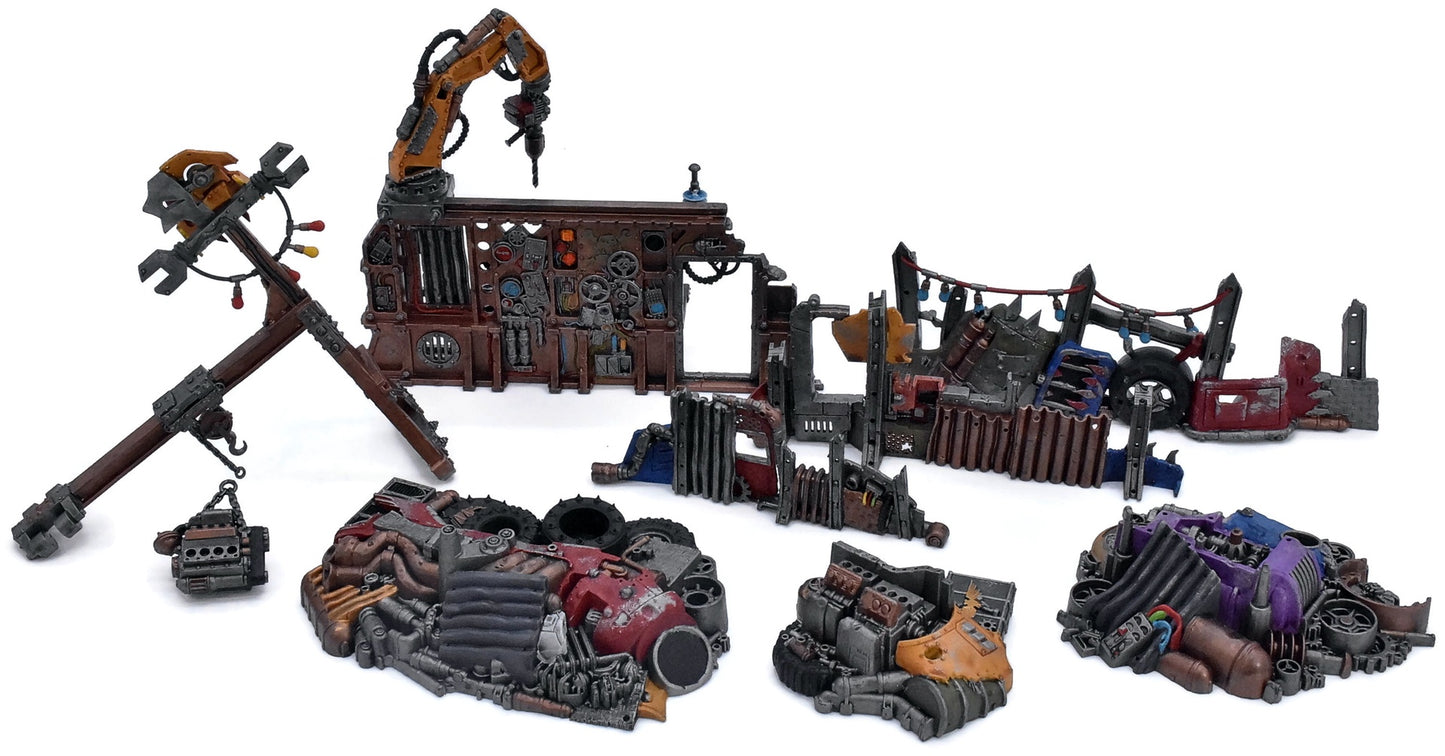 ORKS Scenery Speed Freeks #1 WELL PAINTED Warhammer 40K 4741