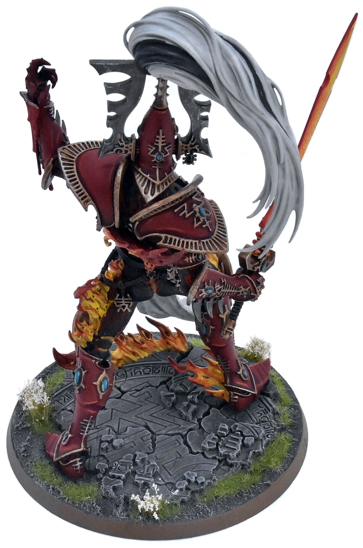 AELDARI Avatar Of Khaine #1 COMMISSION PRO PAINTED Warhammer 40K 4826