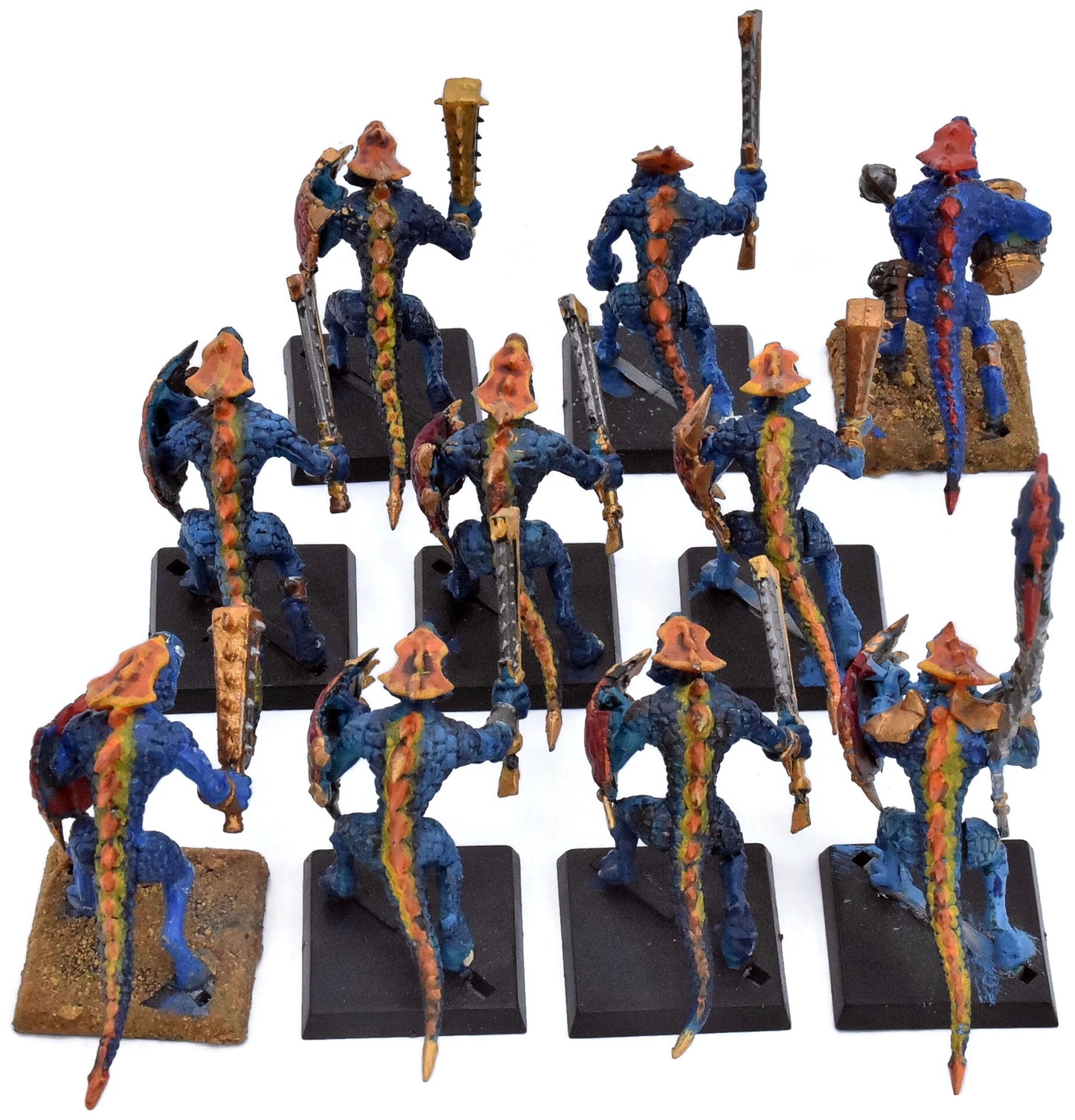 SERAPHON 10 Saurus Warriors #1 Warhammer Sigmar 4840