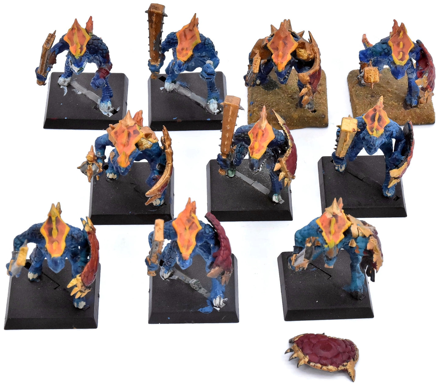SERAPHON 10 Saurus Warriors #2 Warhammer Sigmar 4857