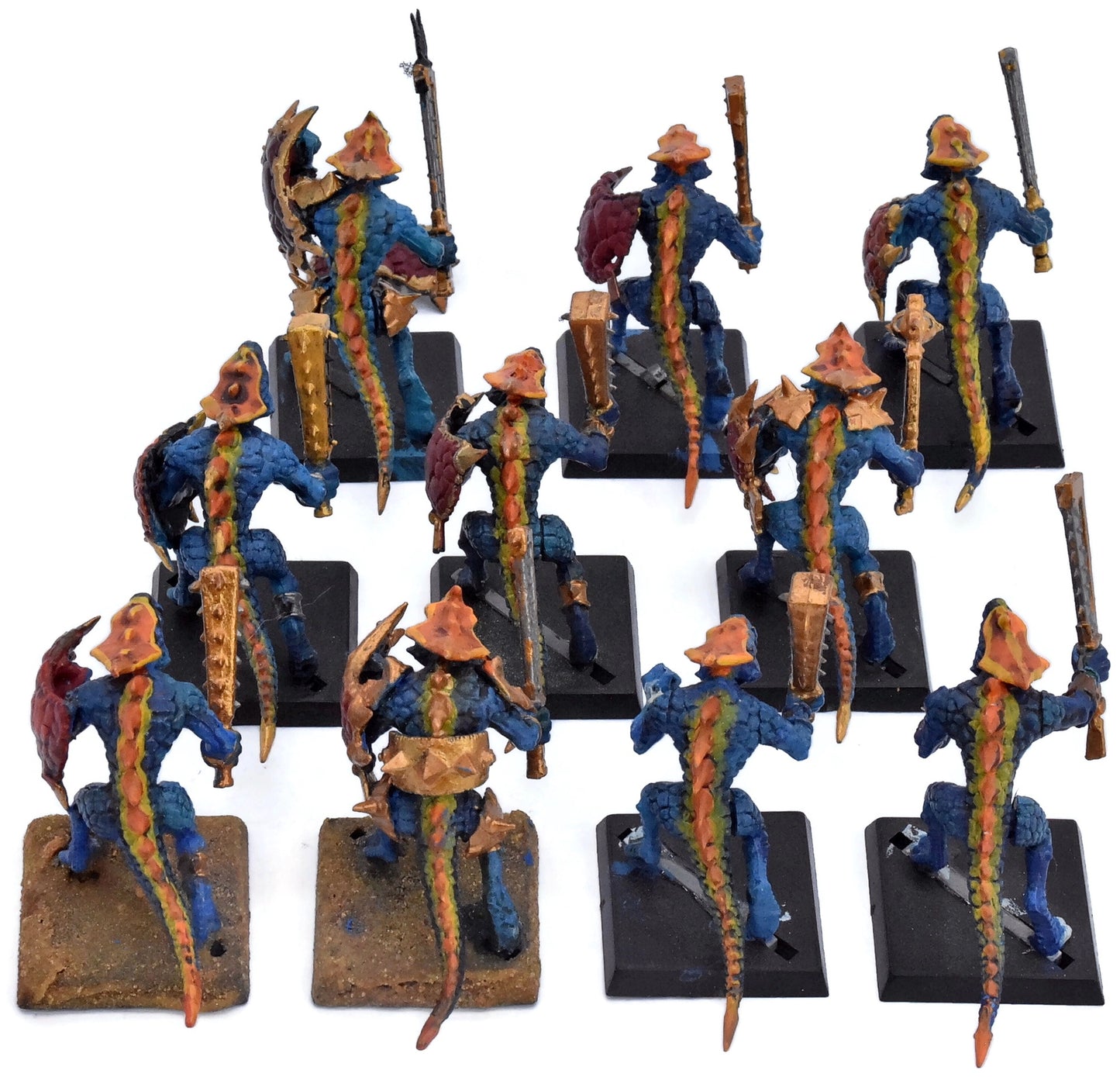 SERAPHON 10 Saurus Warriors #2 Warhammer Sigmar 4857