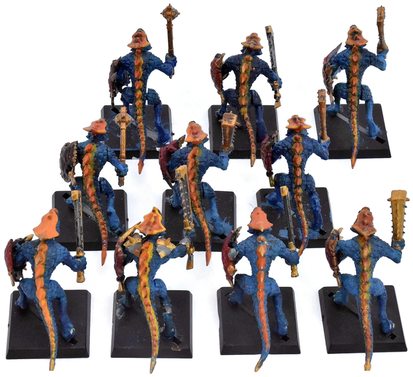 SERAPHON 10 Saurus Warriors #3 Warhammer Sigmar 4864