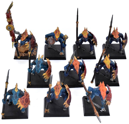 SERAPHON 10 Saurus Warriors #5 Warhammer Sigmar 4888