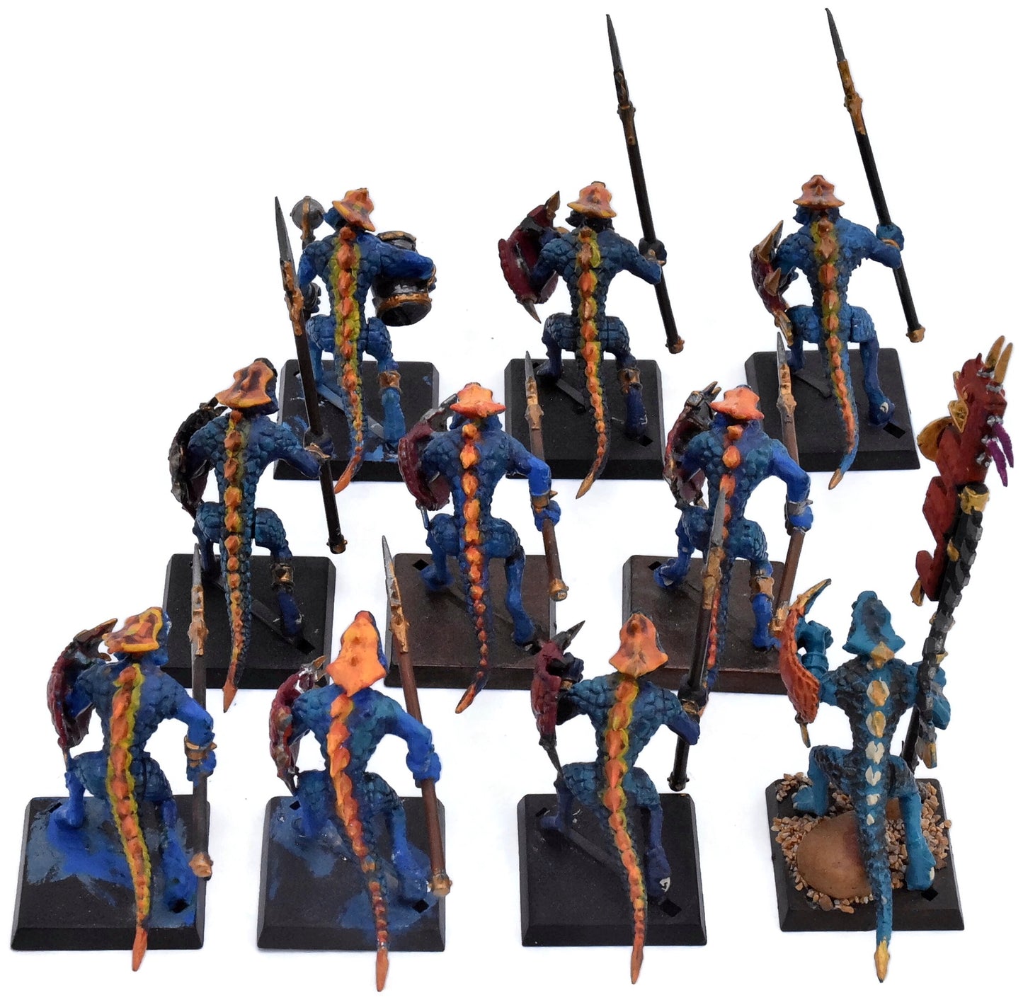 SERAPHON 10 Saurus Warriors #6 Warhammer Sigmar 4895