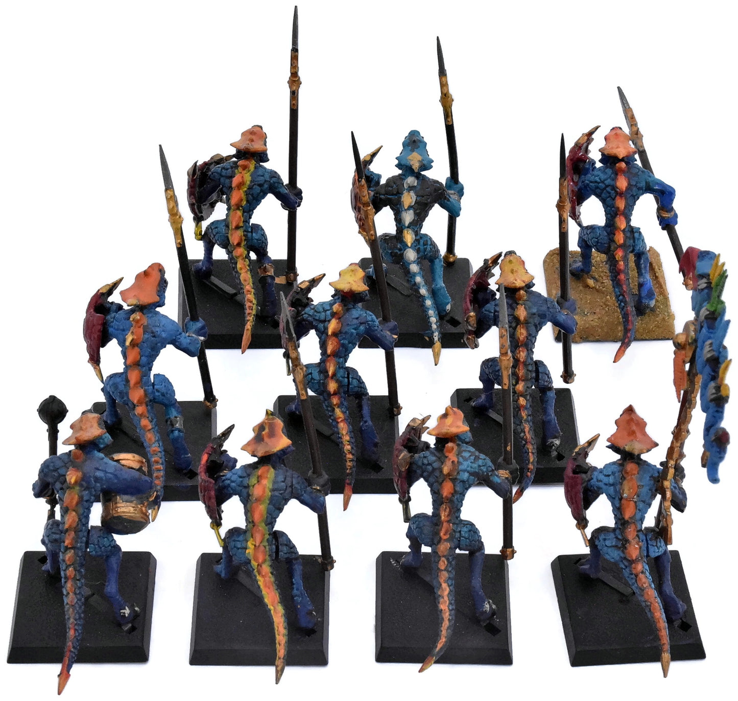 SERAPHON 10 Saurus Warriors #7 Warhammer Sigmar 4901