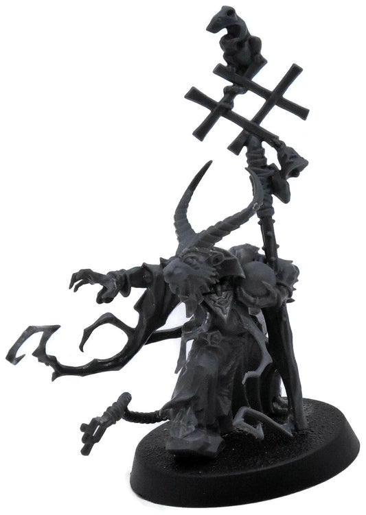 SKAVEN Grey Seer #1 Classic Sculpt Warhammer Sigmar 1417