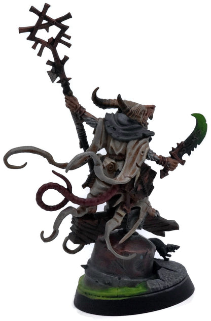 SKAVEN Grey Seer #2 PRO PAINTED Warhammer Sigmar 1424