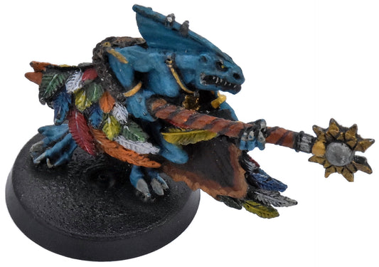 SERAPHON Skink Priest With Feathered Cloak #1 METAL Warhammer Sigmar 5069