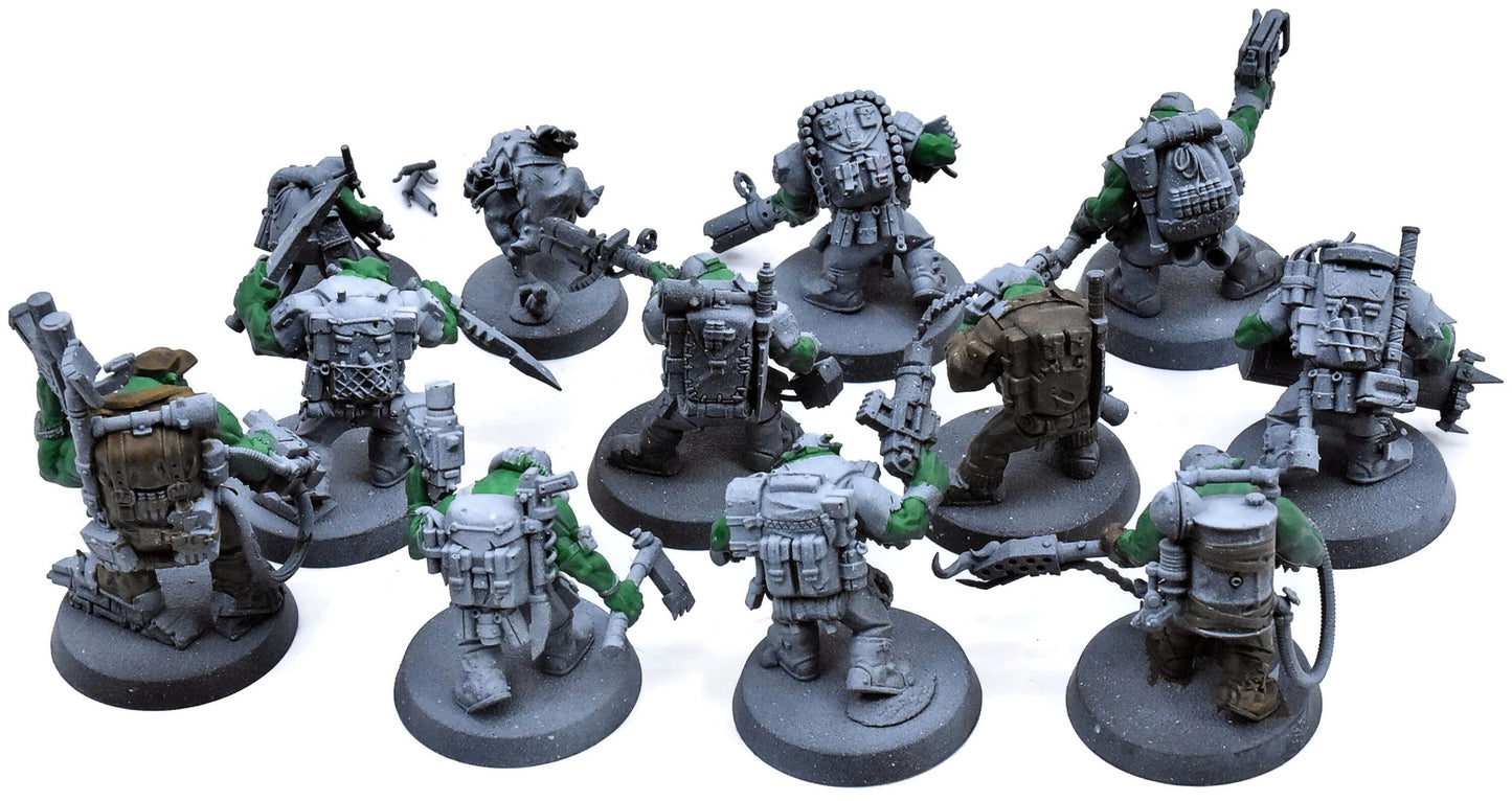 ORKS 12 Kommandos #1 Warhammer 40K 5151