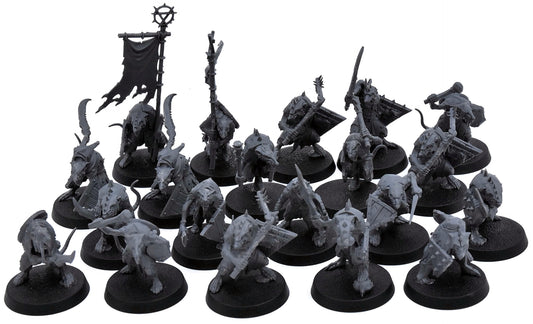 SKAVEN 20 Clanrats #2 Warhammer Sigmar 1523